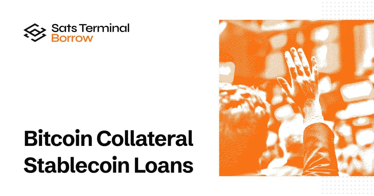 Bitcoin Collateral Stablecoin Loans: Borrow USDC/USDT Against BTC