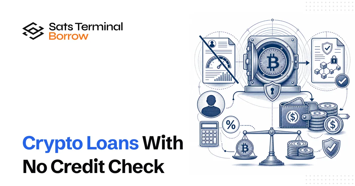 Crypto Loans With No Credit Check: Borrowing Against Bitcoin Without a Credit Score (2026)