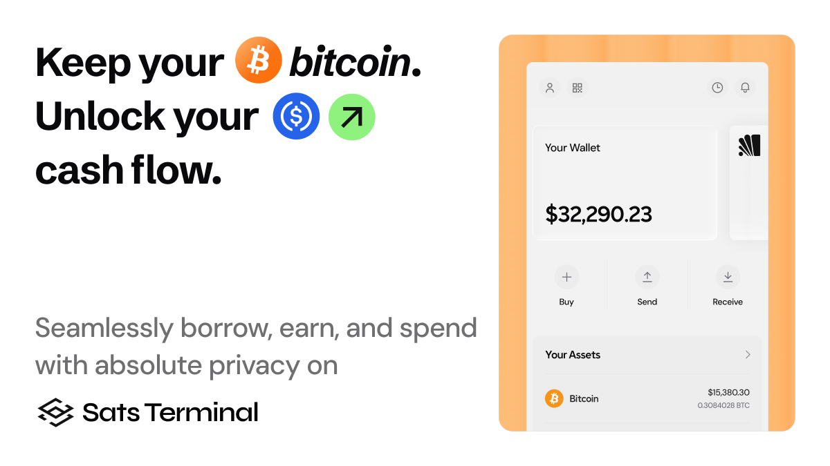 Join the Sats Terminal waitlist